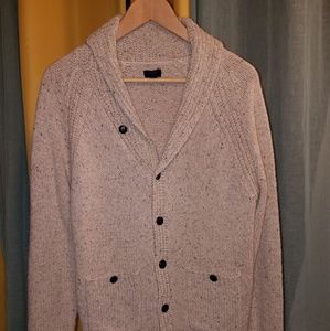 J. Crew Speckled Shawl Cardigan